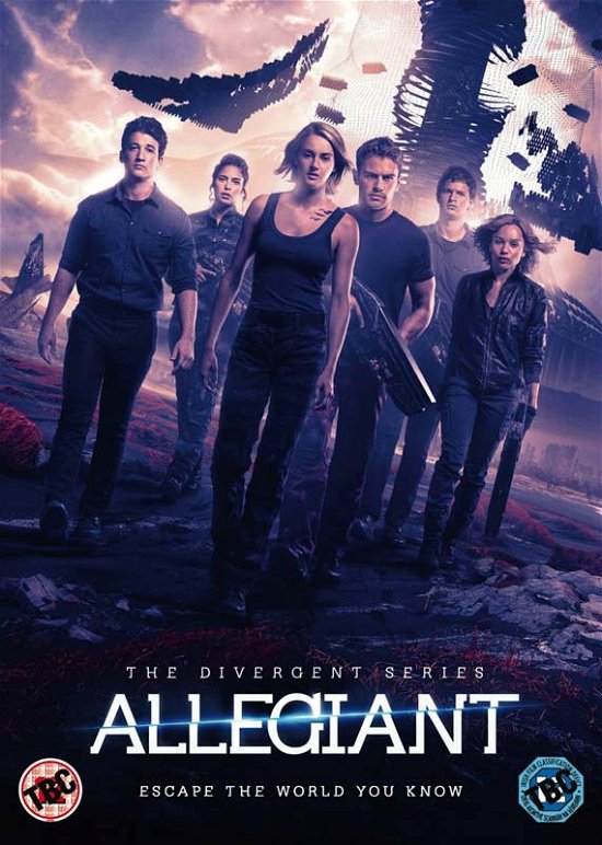 Cover for Robert Schwentke · The Divergent Series - Allegiant (DVD) (2016)