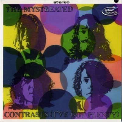 Cover for The Mystreated · Contrasts (7&quot;) (2022)