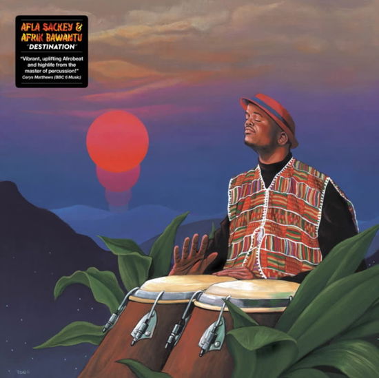 Cover for Afla Sackey &amp; Afrik Bawantu · Destination (LP) (2024)