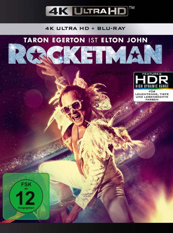 Cover for Taron Egerton,richard Madden,bryce Dallas... · Rocketman (4K Ultra HD) (2019)