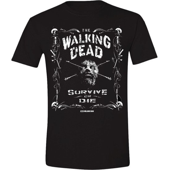 Survive Or Die (T-Shirt Unisex Tg. L) - Walking Dead - Merchandise -  - 5055139371304 - 