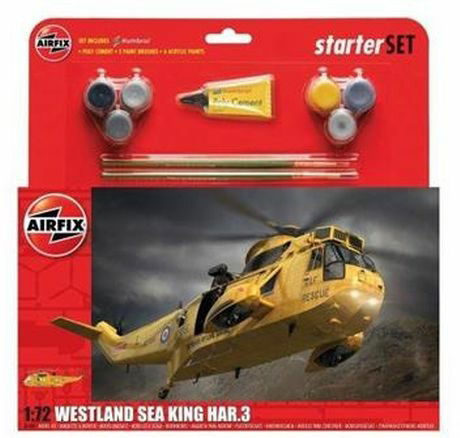 Large Starter Set - Westland Sea King Har.3 - Airfix - Marchandise - Airfix-Humbrol - 5055286664304 - 