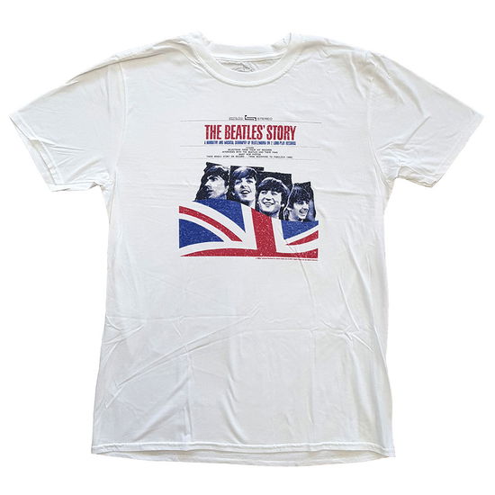 Cover for The Beatles · The Beatles Unisex T-Shirt: The Beatles Story (T-shirt) [size XXL] [White - Unisex edition]