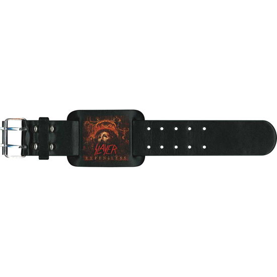 Slayer Leather Wrist Strap: Repentless - Slayer - Marchandise -  - 5055339773304 - 