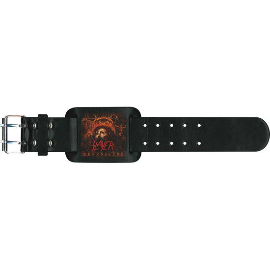 Slayer Leather Wrist Strap: Repentless - Slayer - Koopwaar -  - 5055339773304 - 