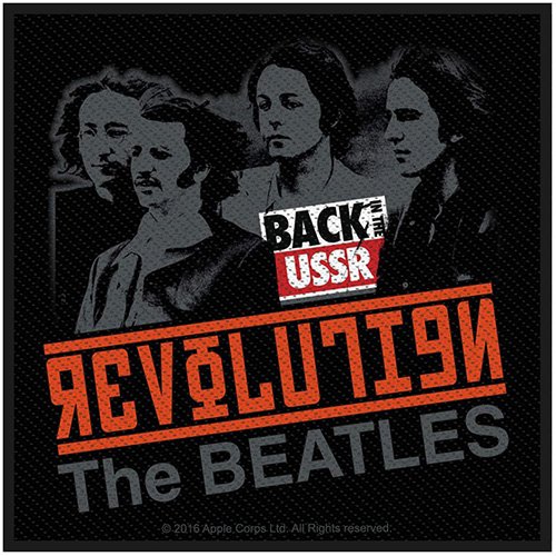 The Beatles Standard Woven Patch: Revolution - The Beatles - Koopwaar - ROCK OFF - 5055979962304 - 