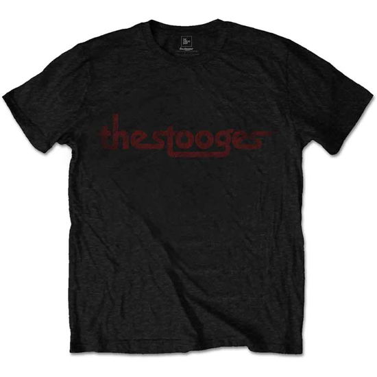 Cover for Iggy &amp; The Stooges · Iggy &amp; The Stooges Unisex T-Shirt: Vintage Logo (T-shirt) [size M] [Black - Unisex edition]