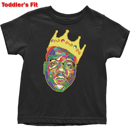 Cover for Biggie Smalls · Biggie Smalls Kids Toddler T-Shirt: Baby (12 Months) (T-shirt) [size 6-12mths] [Black - Kids edition]