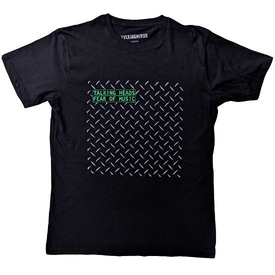 Talking Heads Unisex T-Shirt: Fear Of Music - Talking Heads - Koopwaar -  - 5056561081304 - 