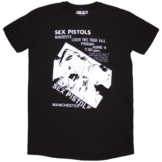 Cover for Sex Pistols - The · The Sex Pistols Ladies T-Shirt Dress: Manchester Flyer (Black) (CLOTHES) [size S] (2025)