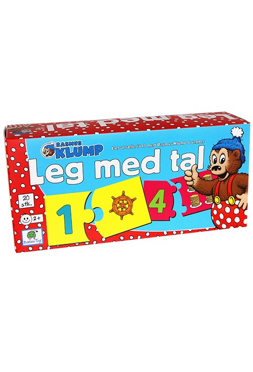 Rasmus Klump - Leg med tal - X -  - Andere - Barbo Toys - 5704976074304 - 4. November 2020