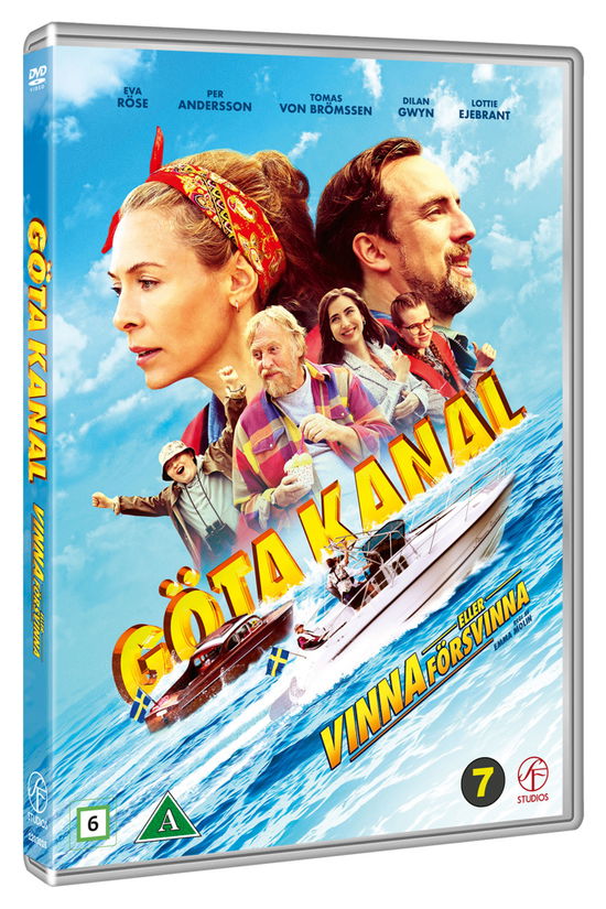 Cover for Göta Kanal · Göta Kanal - Vinna eller Försvinna (DVD) (2022)