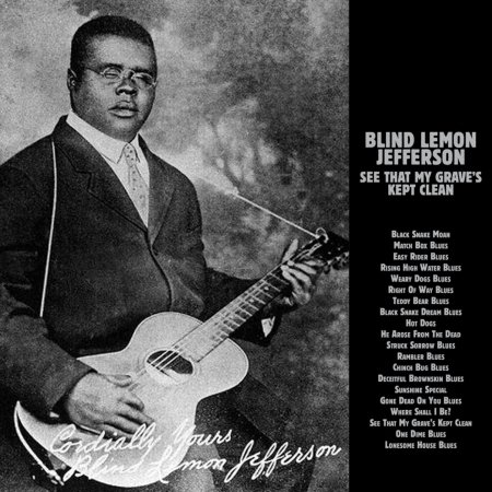 Cover for Blind Lemon Jefferson · See That My Grave Is Kept Clean (LP) (2010)