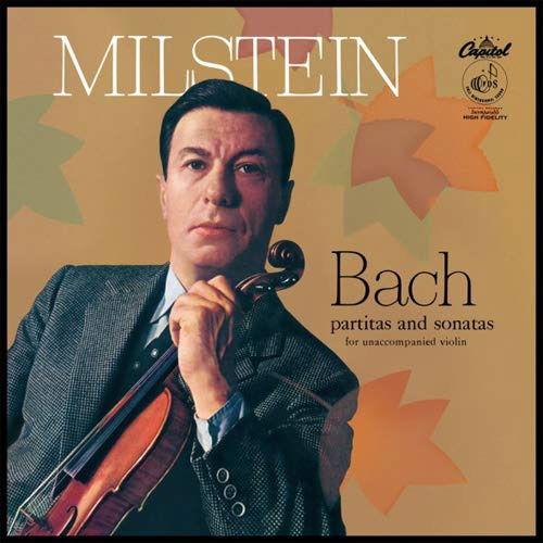 Cover for Nathan Milstein · Bach Partitas &amp; Sonatas for Unaccompanied Violin (LP) (2019)