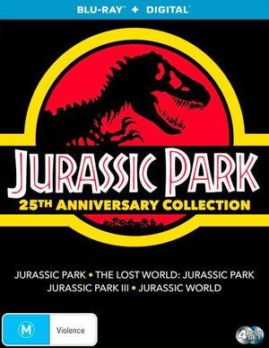 Cover for N/a · Jurassic Park / Jurassic Park - the Lost World / Jurassic Park 3 / Jurassic World : Anniversary Gift (Blu-ray) (2018)