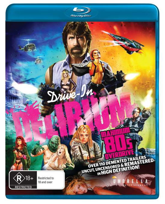 Cover for Blu · Drive in Delirium: Hi Def Hysteria - Maximum '80s Overdrive (Blu-Ray) (2017)