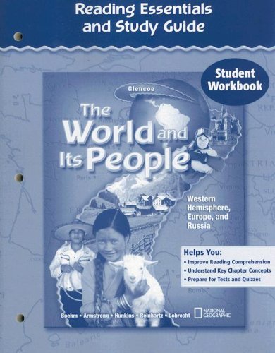 The World and Its People, Western Hemisphere, Europe and Russia, Reading Essentials and Study Guide, Workbook - Mcgraw-hill Education - Kirjat - Glencoe/McGraw-Hill - 9780078680304 - keskiviikko 14. heinäkuuta 2004