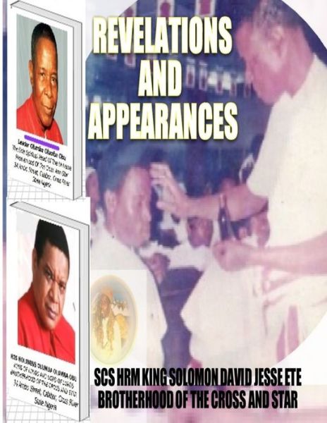 Cover for King Solomon David Jesse Ete · Revelations and Appearances (Book) (2019)