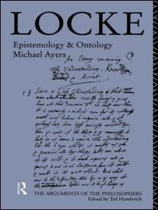 Cover for Michael Ayers · Locke - Arguments of the Philosophers (Paperback Book) (1993)