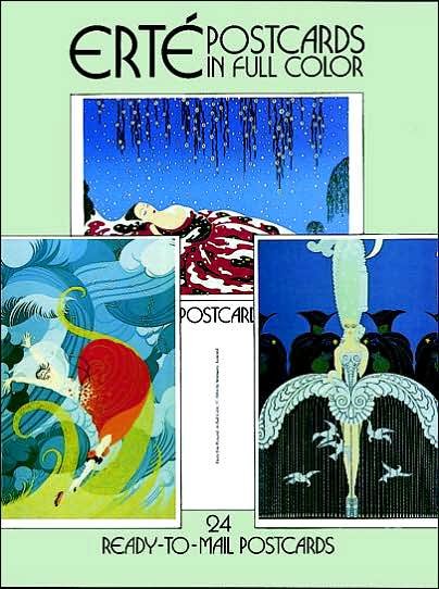 Cover for Erte Erte · Erte Postcards in Full Color: 24 Ready-to-Mail Postcards - Dover Postcards (Plakat) (2003)