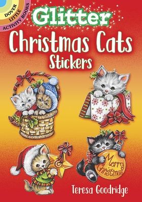 Glitter Christmas Cats Stickers - Little Activity Books - Teresa Goodridge - Merchandise - Dover Publications Inc. - 9780486841304 - 29. januar 2021