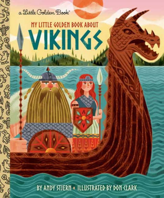 Andy Stjern · My Little Golden Book About Vikings (Hardcover Book) (2024)