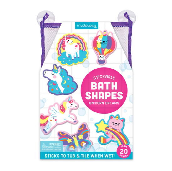 Unicorn Dreams Stickable Foam Bath Shapes - Mudpuppy - Merchandise - Galison - 9780735376304 - January 19, 2023