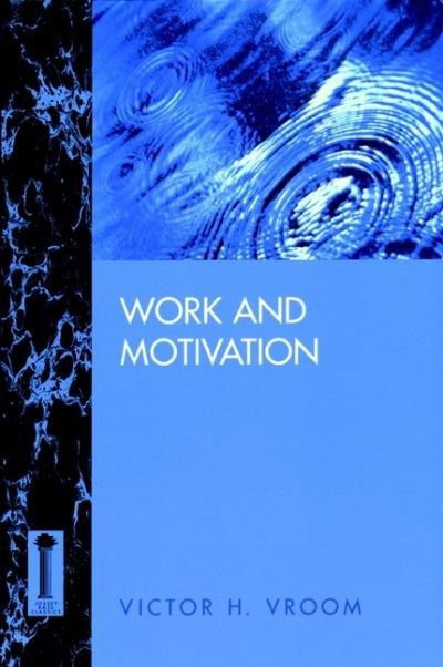 Cover for Victor H. Vroom · Work and Motivation (Paperback Book) (1994)