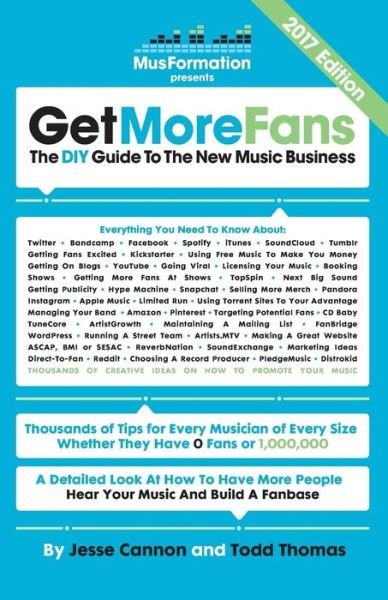 Cover for Jesse Cannon · Get More Fans (Paperback Book) (2015)