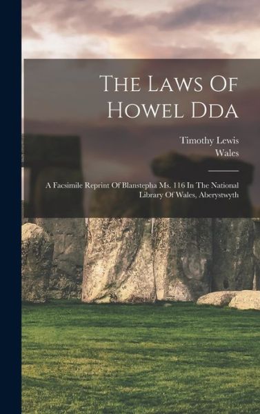 Cover for Wales · Laws of Howel Dda (Book) (2022)