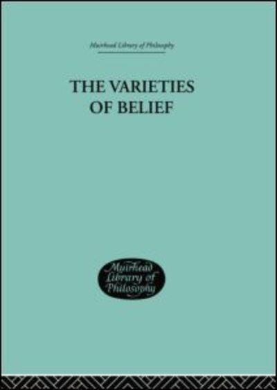 Cover for Paul Helm · Varieties of Belief (Paperback Book) (2014)
