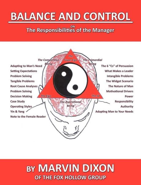 Cover for Marvin Dixon · Balance and Control: on the Responsibilities of the Manager (Paperback Book) (2014)