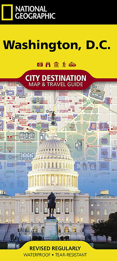 Cover for National Geographic Maps · Washington D.c.: Destination City Maps (Landkarten) [2022nd edition] (2017)