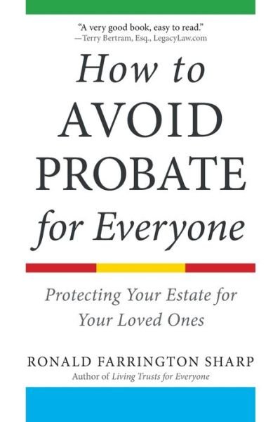 Cover for Ronald Farrington Sharp · How to Avoid Probate for Everyone (Book) (2020)