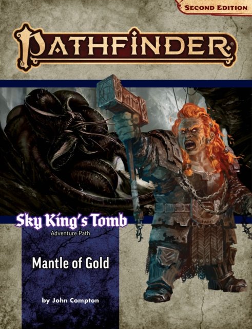 Cover for John Compton · Pathfinder Adventure Path: Mantle of Gold (Sky King’s Tomb 1 of 3) (P2) (Paperback Bog) (2023)