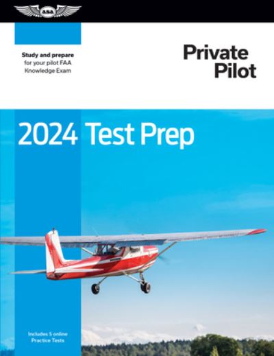 Cover for ASA Test Prep Board · 2024 Private Pilot Test Prep (Book) (2023)