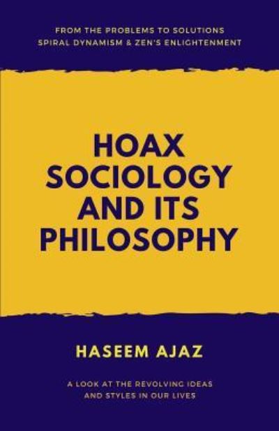 Cover for Muhammad Haseem Ajaz · Hoax Sociology and Its Philosophy (Paperback Book) (2019)