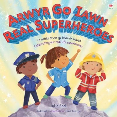 Dk · Arwyr Go Iawn / Real Superheroes (Paperback Bog) [Bilingual edition] (2022)