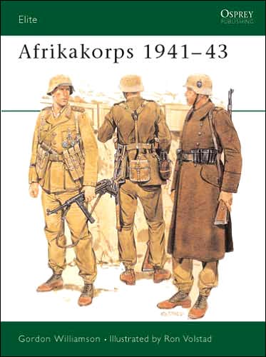 Cover for Gordon Williamson · Afrikakorps 1941–43 - Elite (Paperback Book) (1991)