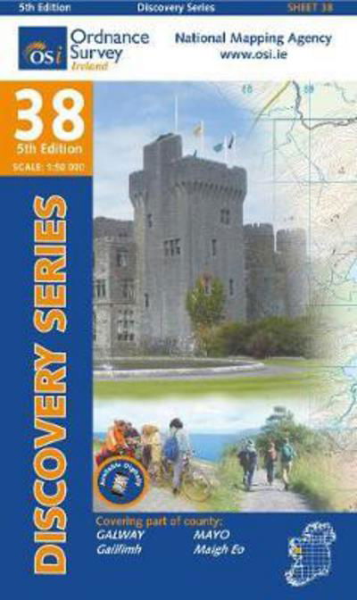 Cover for Ordnance Survey Ireland · Galway. Mayo - Discovery Series (Kort) [5 Revised edition] (2014)