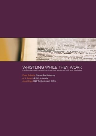 Whistling While They Work - Peter Roberts - Książki - ANU Press - 9781921862304 - 1 września 2011