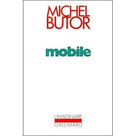 Cover for Michel Butor · Mobile (Taschenbuch) (2016)