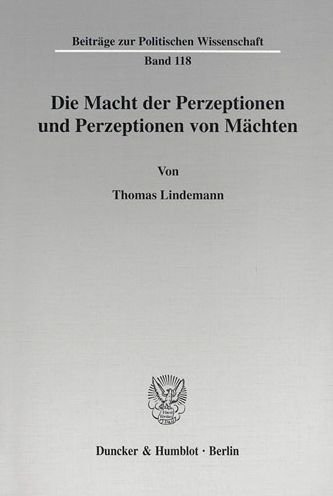 Cover for Lindemann · Die Macht der Perzeptionen un (Bok) (2001)