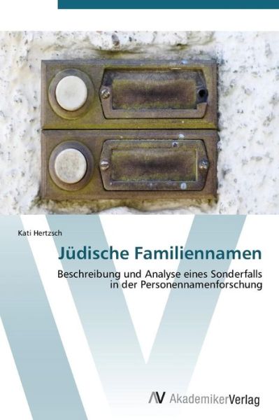 Cover for Kati Hertzsch · Jüdische Familiennamen (Paperback Book) [German edition] (2012)