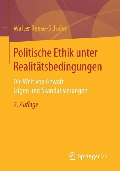 Cover for Reese-Schäfer · Politische Ethik unter Re (Bog) (2017)