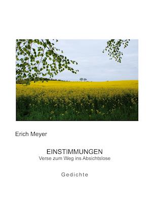 Cover for Erich Meyer · Einstimmungen (Paperback Book) (2021)