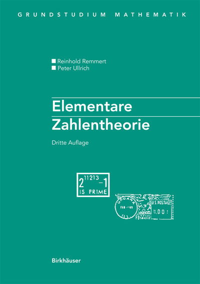 Cover for Reinhold Remmert · Elementare Zahlentheorie (Paperback Book) [3rd edition] (2008)