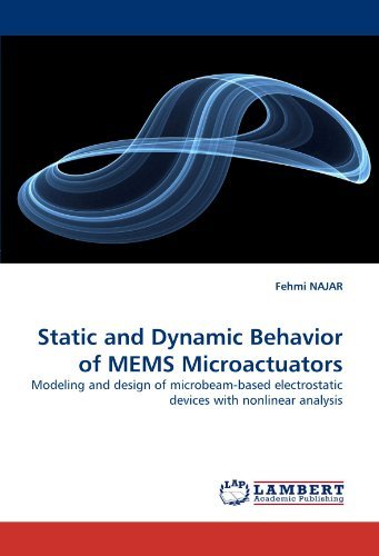 Cover for Fehmi Najar · Static and Dynamic Behavior of Mems Microactuators: Modeling and Design of Microbeam-based Electrostatic Devices with Nonlinear Analysis (Paperback Book) (2010)