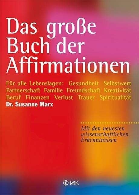 Cover for Marx · Das große Buch der Affirmationen (Book)