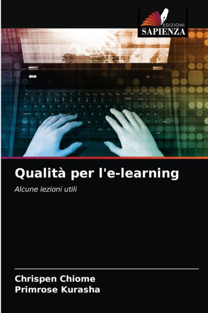 Cover for Chrispen Chiome · Qualita per l'e-learning (Paperback Book) (2021)